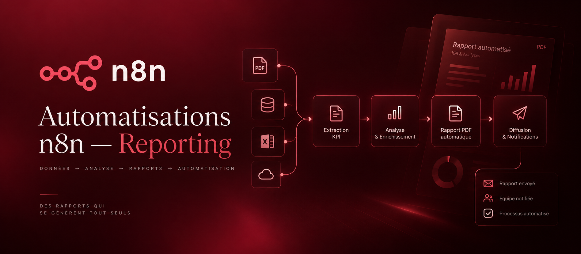 Automatisations n8n — Reporting